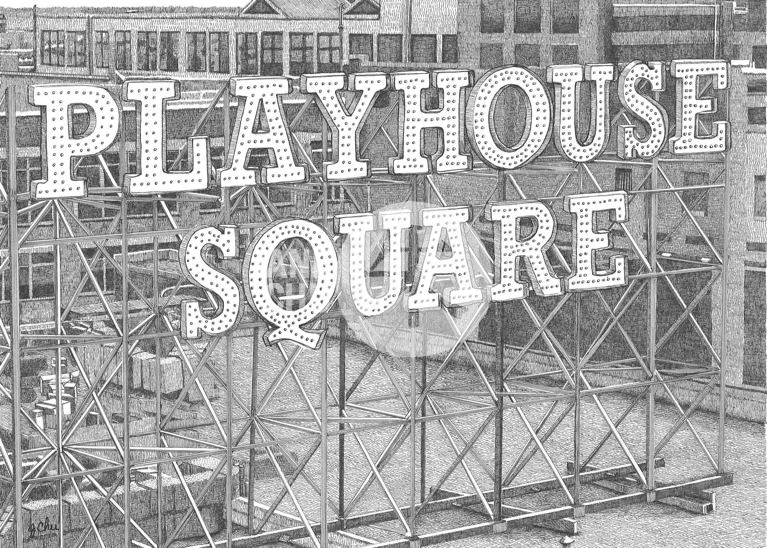 Playhouse Square by Jane Chu