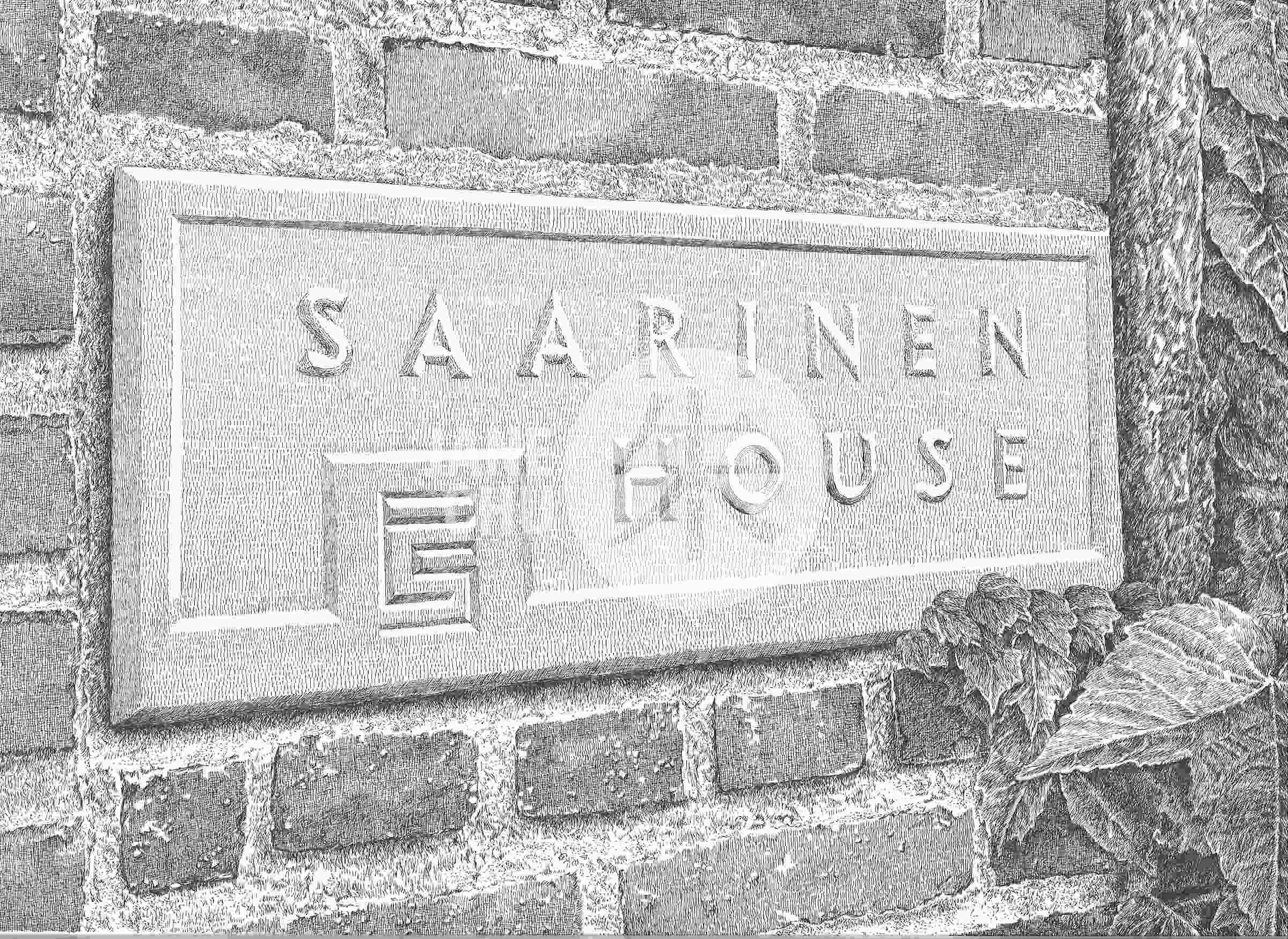 Saarinen House at Cranbrook by Jane Chu