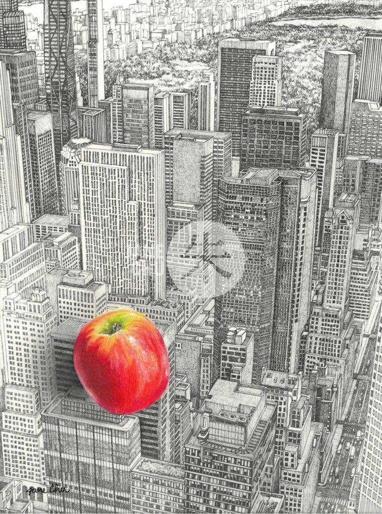 Skyscrapers Central Park